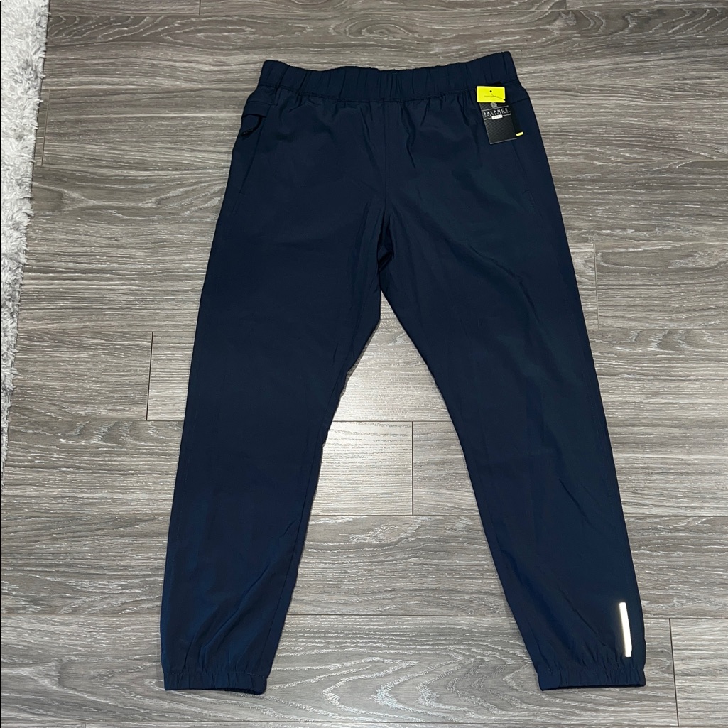 Men's Navy Jogger Pants By Balance Collection
